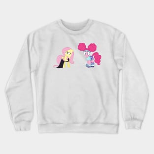 Nightmare Night Fluttershy and Pinkie Pie 1 Crewneck Sweatshirt